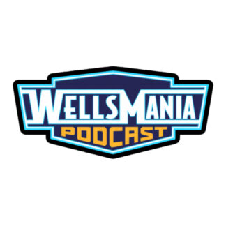 WellsMania Podcast “Homage Logo 3" Bubble-free stickers