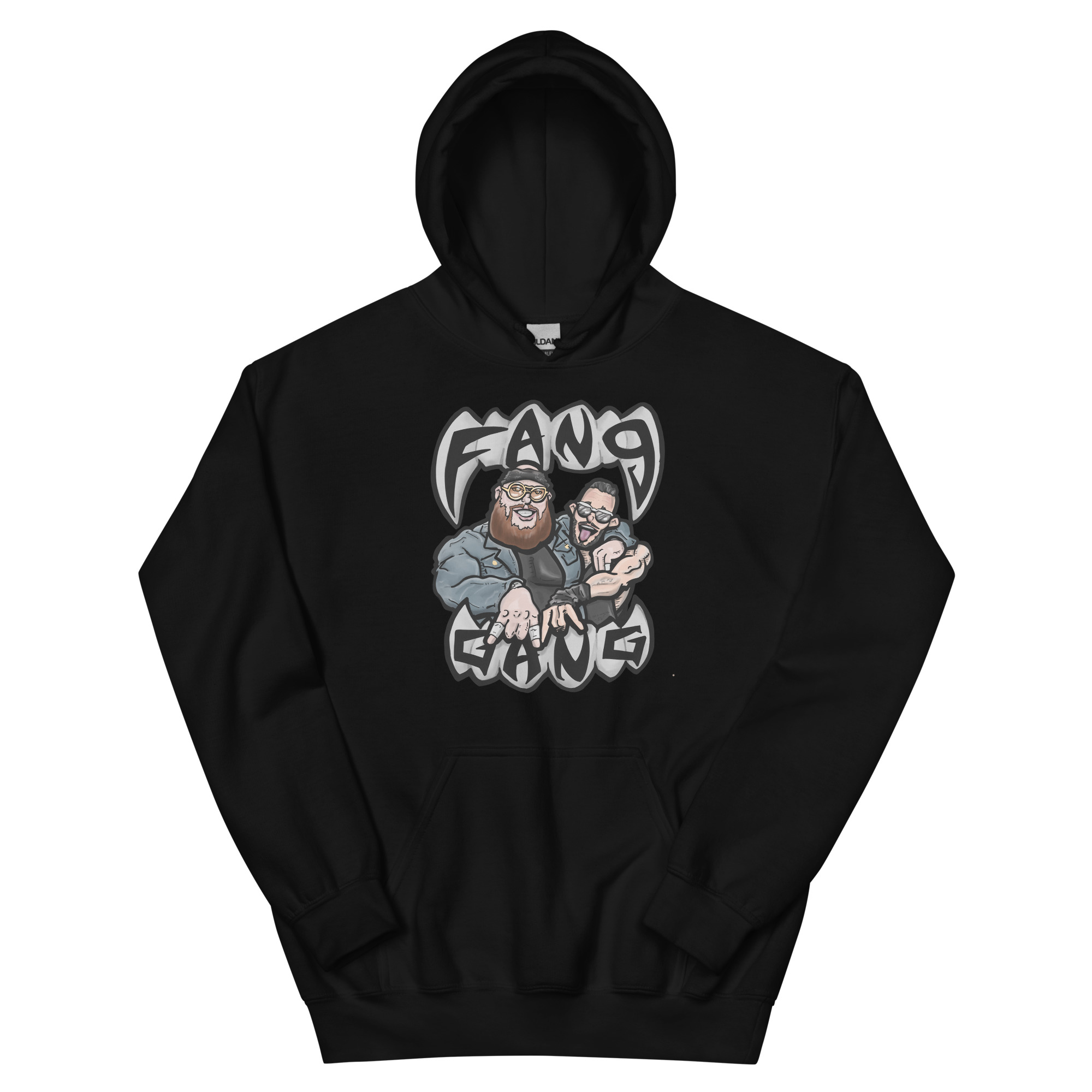 Travis Vain "Fang Gang Cartoon" Unisex Hoodie
