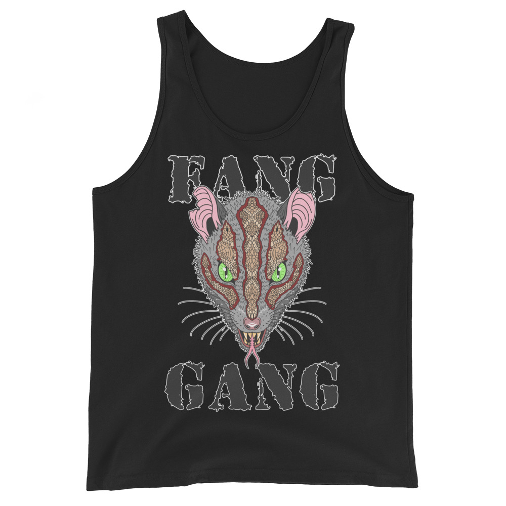 Travis Vain "Fang Gang Copperrat" Unisex Tank Top