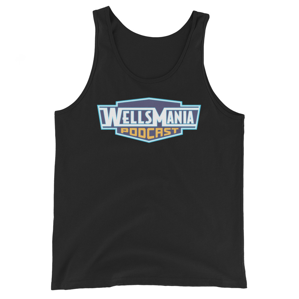 WellsMania Podcast “Homage Logo 3" Unisex Tank Top