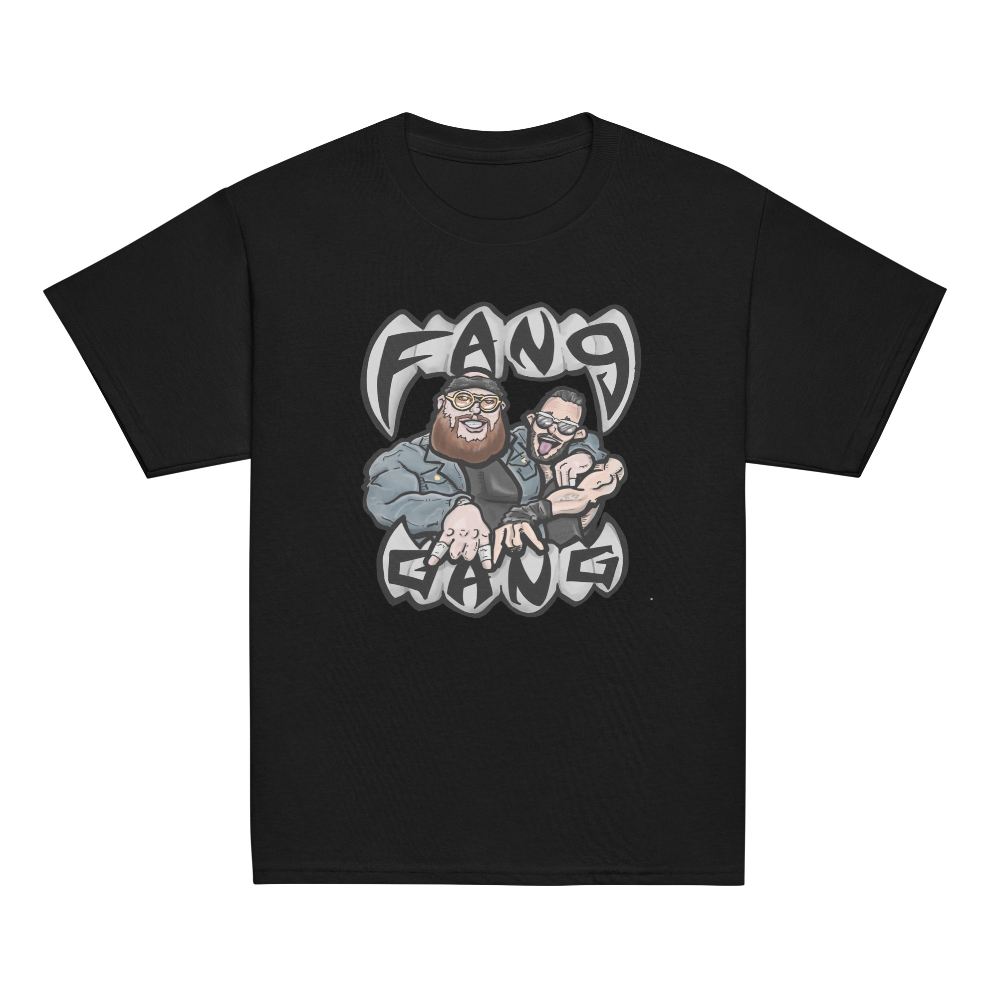 Travis Vain "Fang Gang Cartoon" Youth Short Sleeve T-Shirt