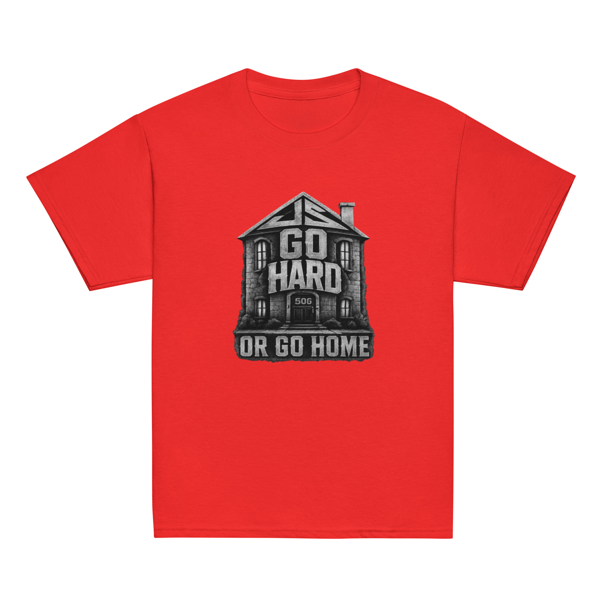 Jon Scrutch "Go Hard Or Go Home (House 506)" Youth Short Sleeve T-Shirt