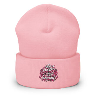 Jon Scrutch "Go Hard Or Go Home (2026 Breast Cancer Awareness)" Cuffed Beanie