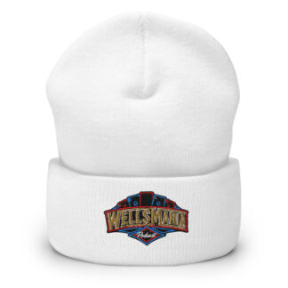 WellsMania Podcast “Homage Logo 4″ Cuffed Beanie