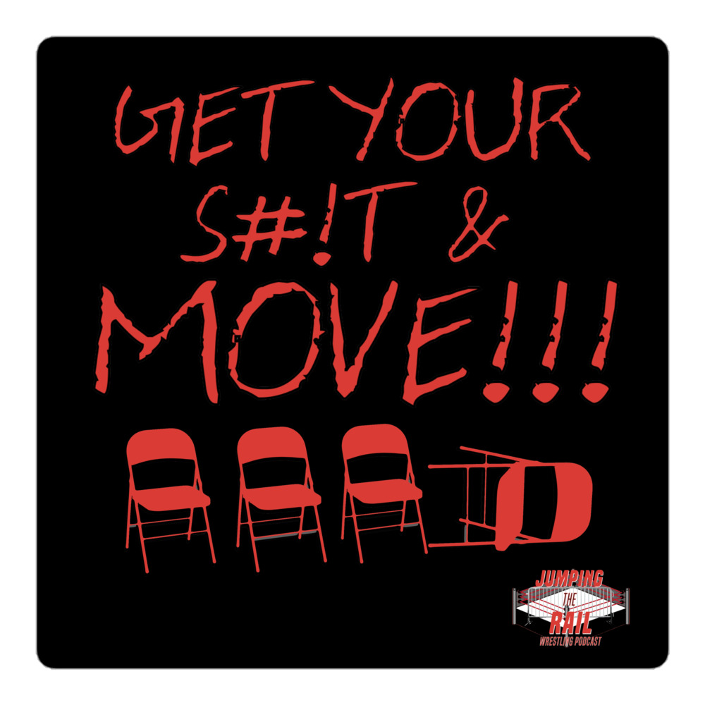 JTR Podcast Network "Move!" Bubble-free stickers
