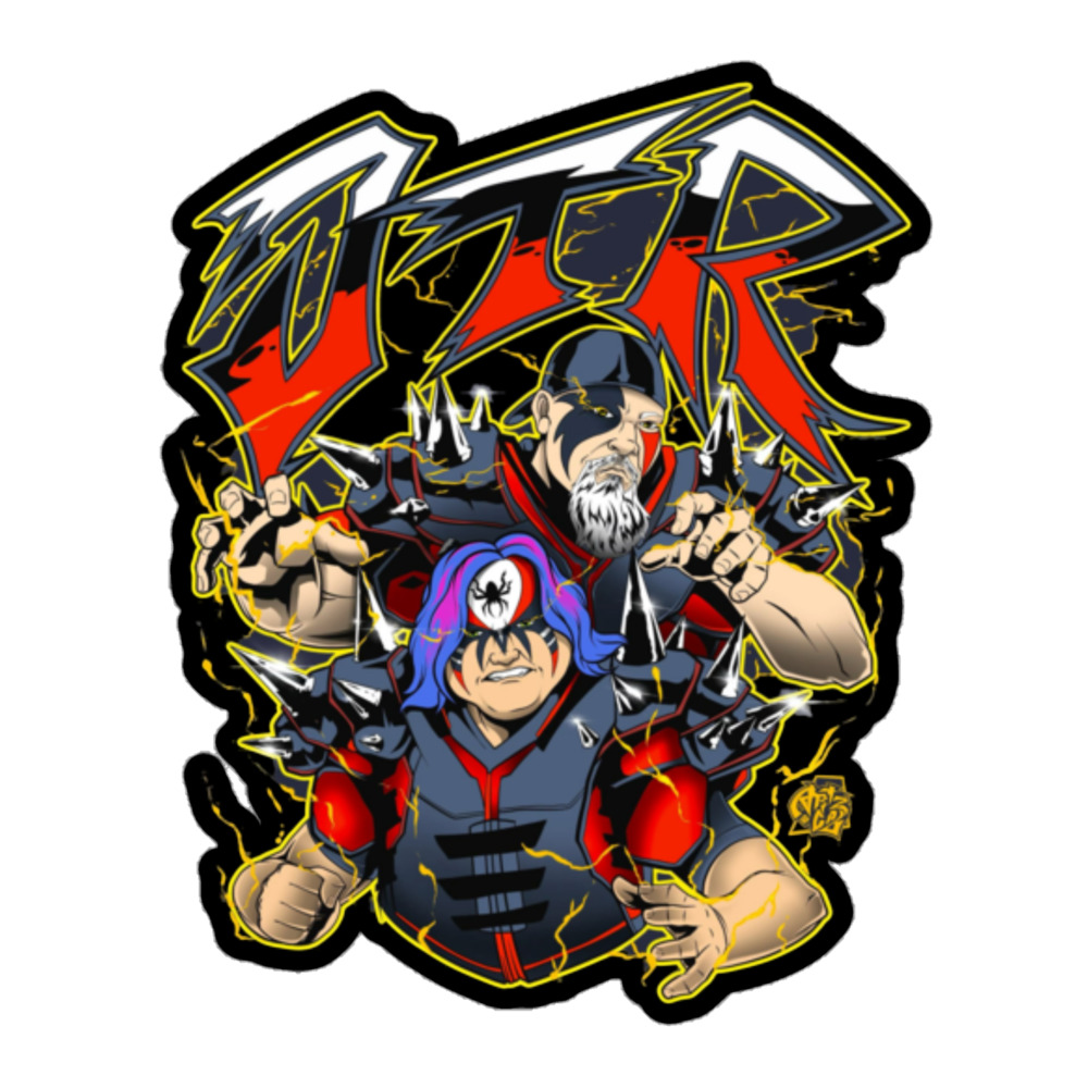 JTR Podcast Network "Pod Warriors" Bubble-free stickers
