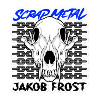 Jakob Frost "Scrap Metal" Bubble-free stickers
