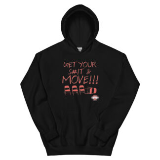 JTR Podcast Network "Move!" Unisex Hoodie