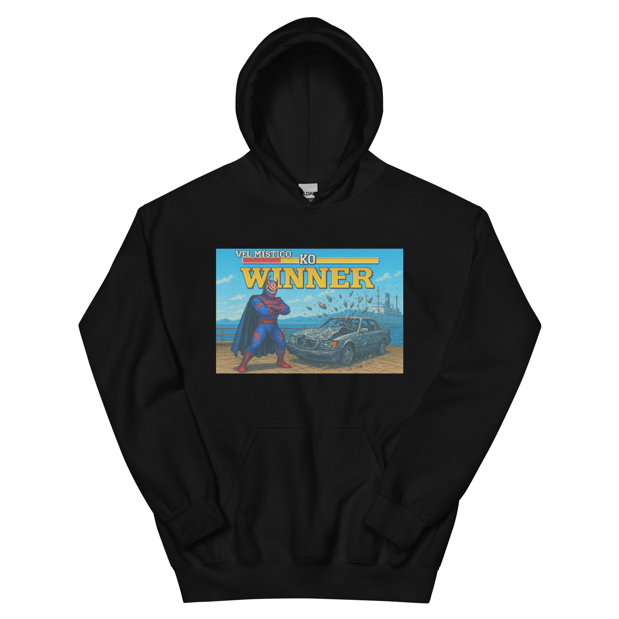 Vel Mystico "Vel Mystico/Car fob is round" Unisex Hoodie