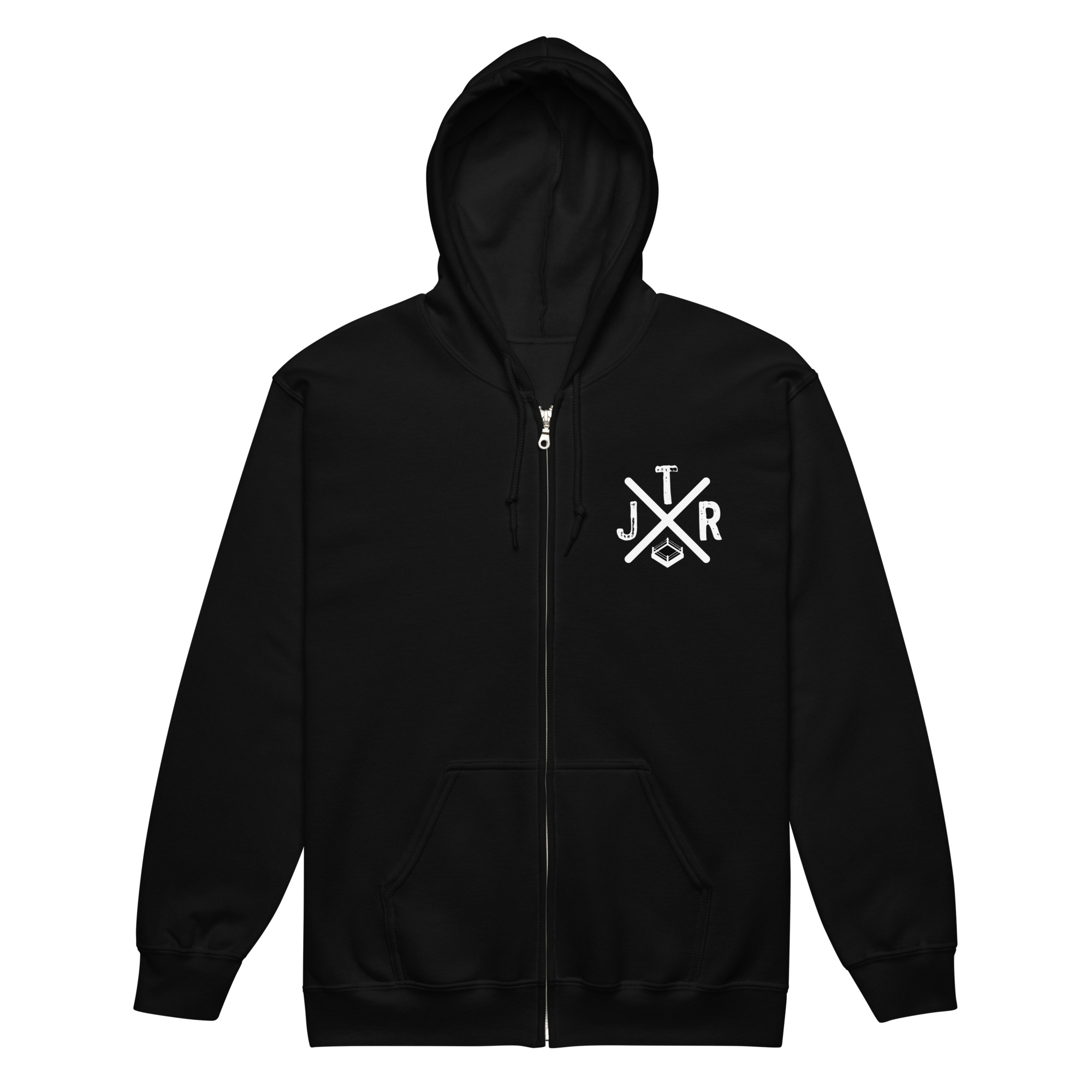 JTR Podcast Network "Hardcore" Unisex Zip Up Hoodie